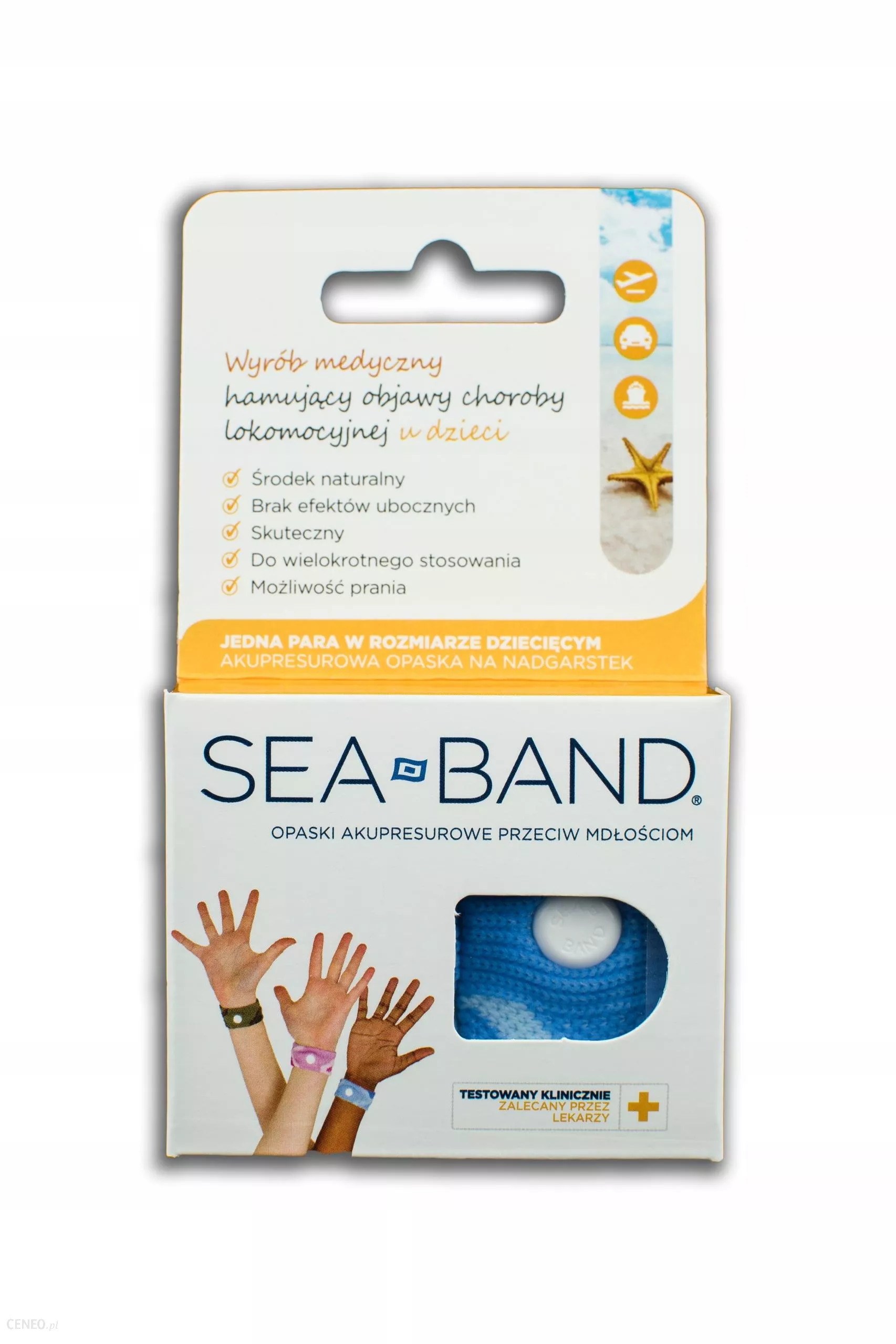 Salus Sea Band Opaska akupresurowa przeciw mdłościom dla dzieci