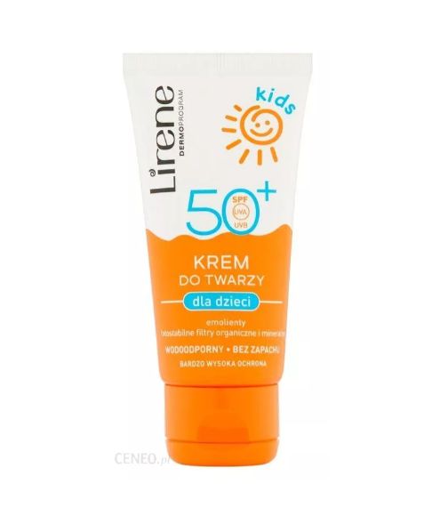 Lirene Sun Kids, krem dla dzieci z filtrem SPF 50