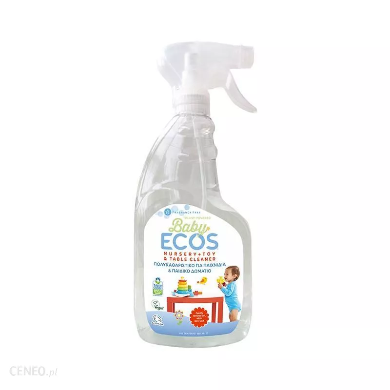ECOS, Płyn do mycia zabawek i akcesoriów dziecięcych, bezzapachowy