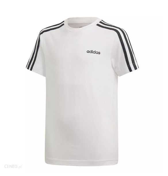 Adidas, koszulka sportowa biała