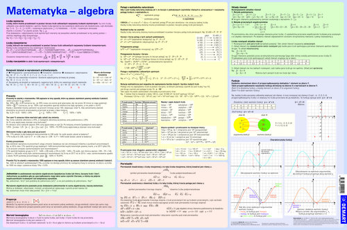 Demart, Podkładka, Wzory matematyczne - algebra